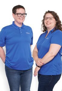 Katie and Elizabeth